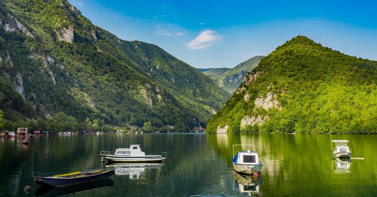 Jezero Perućac Srbija