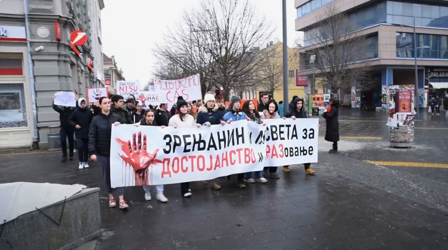 Protesti u Zrenjaninu