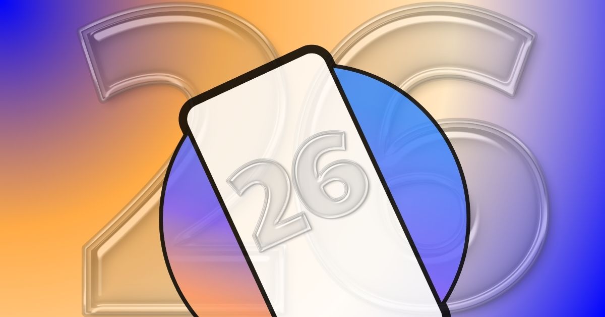 ios 26 ilustracija mockup