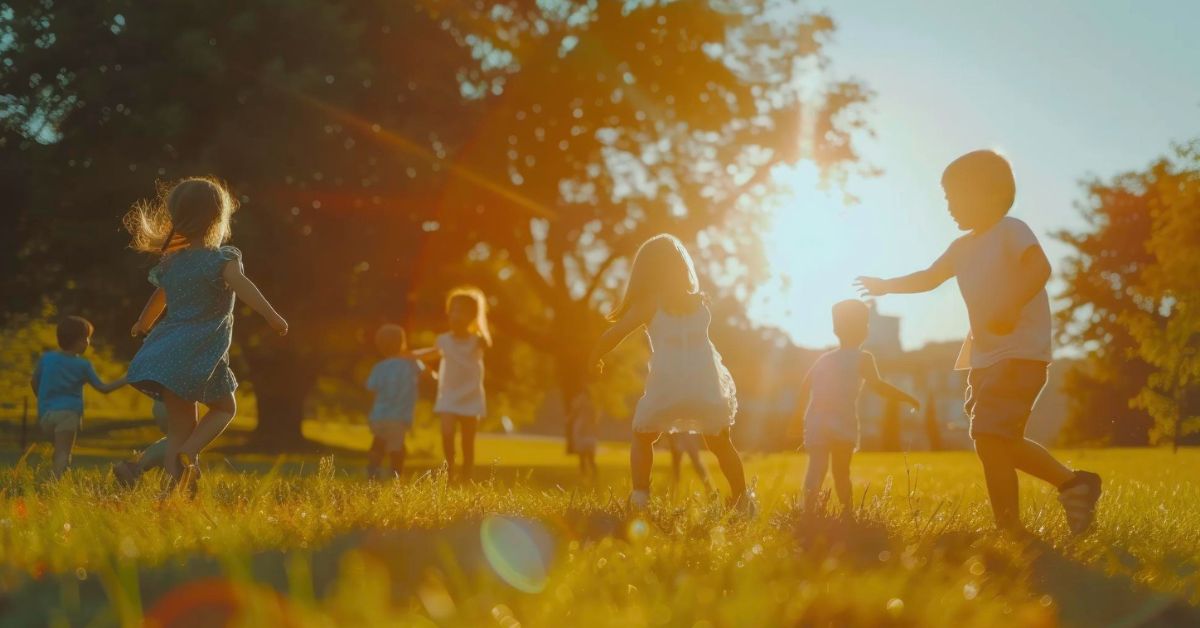 Deca trče sunce park