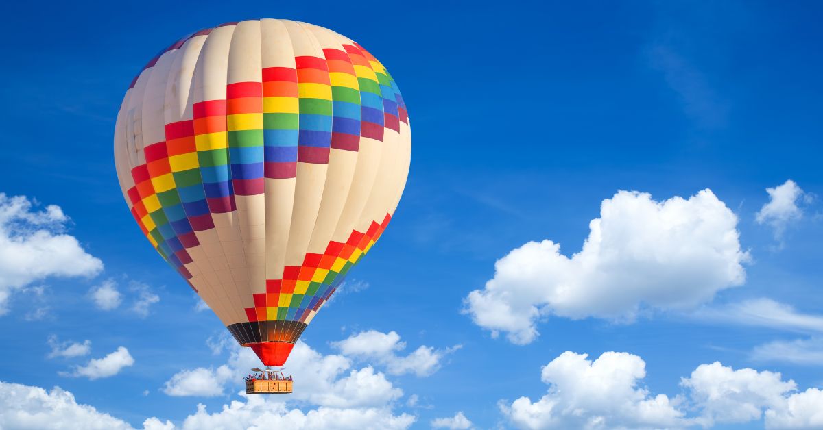 Balon leti u vazduhu