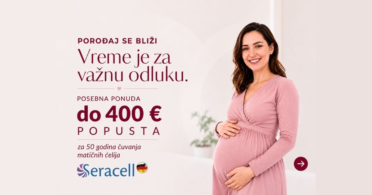 Seracell akcija popust za 50 godina čuvanja